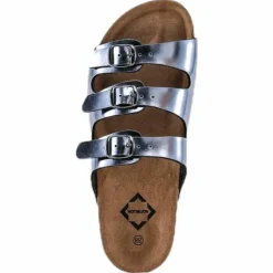 Rosario Slipper Silver