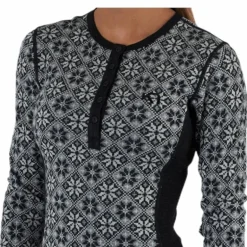 Rose Long Sleeve Shirt Black