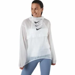 Run Division Packable Jacket White