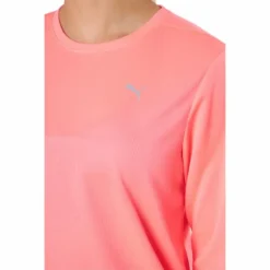 Run Favorite Ls Tee W Sunset Glow