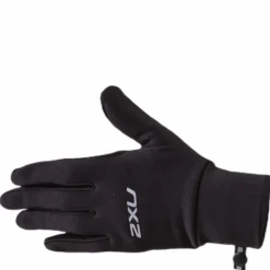 Run Glove Black/Silver