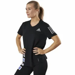 Run It Space Race Tee Soft W Black