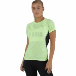 Run Lite Laser Cat SS Tee Yellow