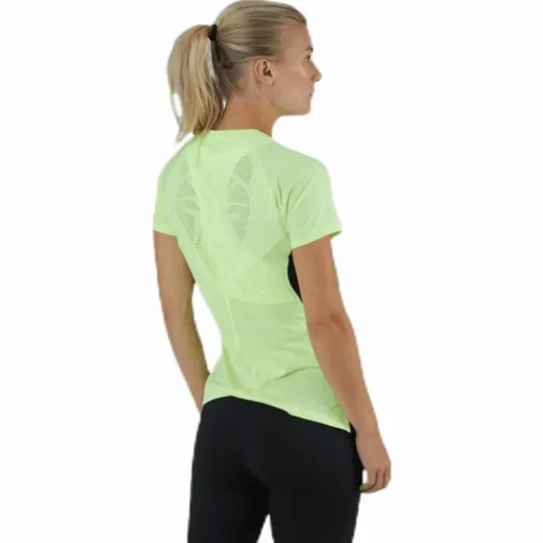 Run Lite Laser Cat SS Tee Yellow