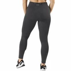 Run Reflective Tights Black/grey/silver