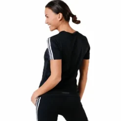 Run 3S Tee W White/Black