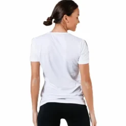 Run 3S Tee W White/Black