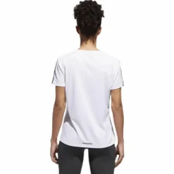 Run 3S Tee W White/Black