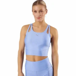 Run Ultraform Crop Tank W Elektro Purple