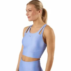 Run Ultraform Crop Tank W Elektro Purple