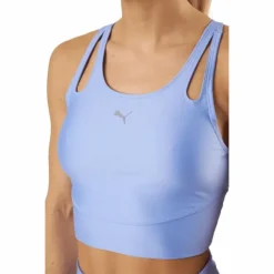 Run Ultraform Crop Tank W Elektro Purple