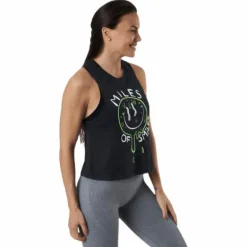 Run Ur Face Off Tank Black