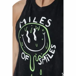 Run Ur Face Off Tank Black