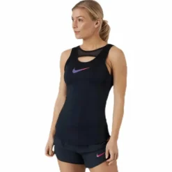 Runway Running Tank Purple/Black