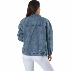 Safe Life Ls Oversze Jcket Blue