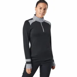 Salma Half Neck Black
