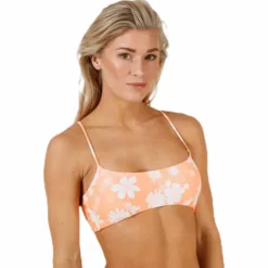 Salty Daisy Bikini Top Pink
