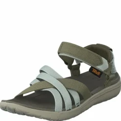 Sanborn Sandal Burnt Olive/seafoam
