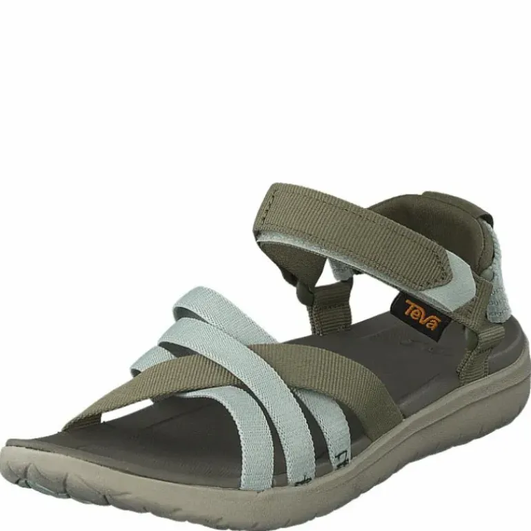 Sanborn Sandal Burnt Olive/seafoam