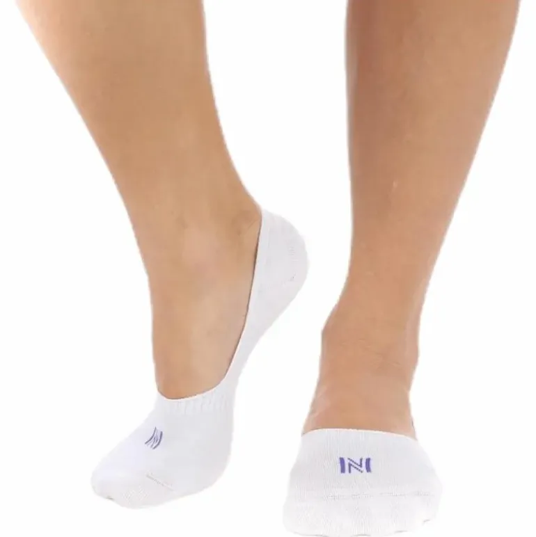 Scarlett 2-pack Invisible Sock Lady White