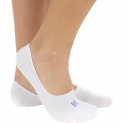 Scarlett 2-pack Invisible Sock Lady White