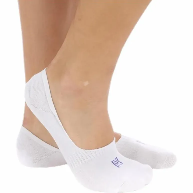 Scarlett 2-pack Invisible Sock Lady White