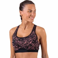 Sculpture Sports Bra Black/Red