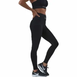 Seamless Black Leggings Black