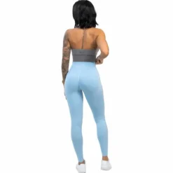 Seamless Booster Tights Sky Blue