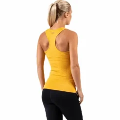 Seamless Chevron Racerback Yellow