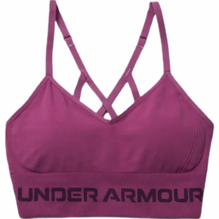 Seamless Low Long Bra Pink