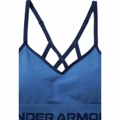 Seamless Low Long Htr Bra Blue