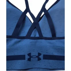 Seamless Low Long Htr Bra Blue