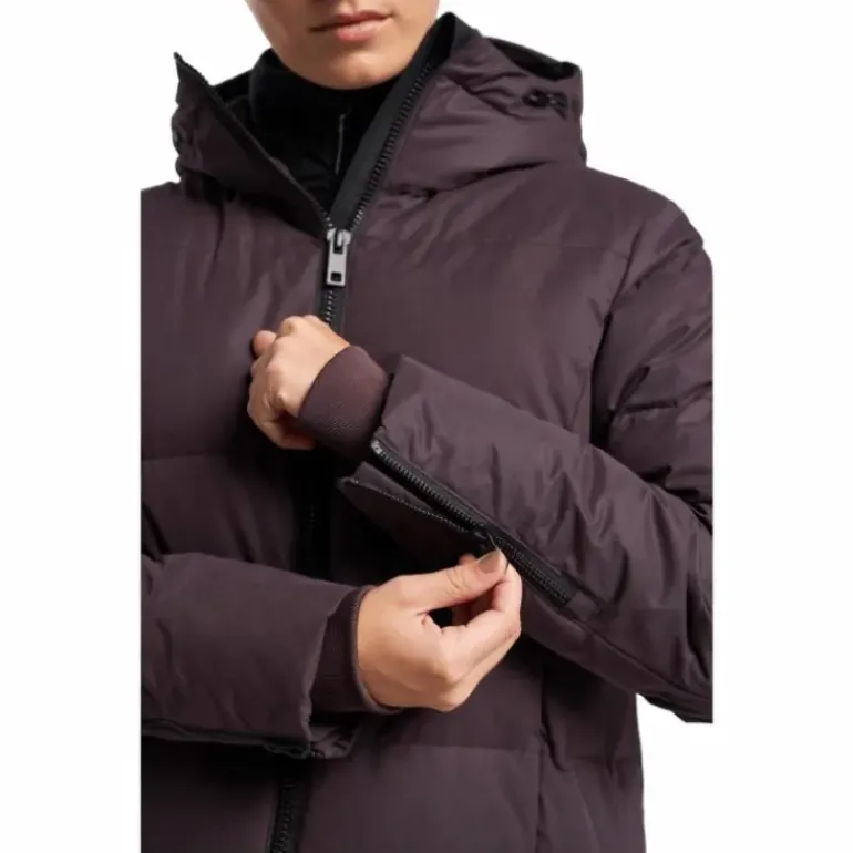 Shanna 2.0 Down Coat Women Aubergine