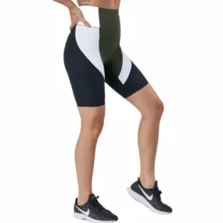 Shape Biker Shorts Green/Black