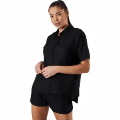 Shirt Short Sleeve Nibe Black