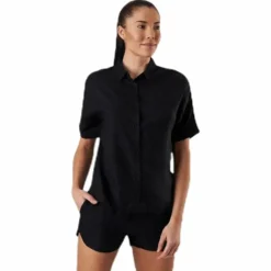 Shirt Short Sleeve Nibe Black