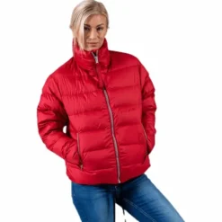 Short Light Weight Jacket Red