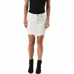 Sky Reg Skirt Raw Edge Dest.Bb