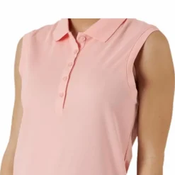 Sleeveless Polo Orange