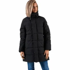 Slim Fit Padded Jacket Black