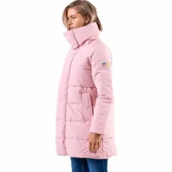 Slim Fit Padded Jacket Pink