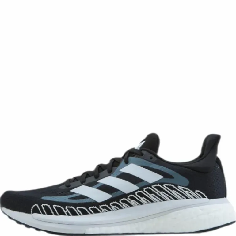 SolarGlide ST Shoes Core Black / Core Black / Core Black