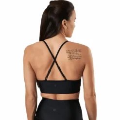 Soul Ruched Bra Black