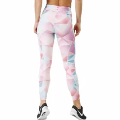 Speed Printed Tight 7/8 Pink/White