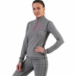 Spin To Win Mid Layer Top White/Black