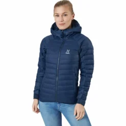 Spire Mimic Hood Women Tarn Blue Solid