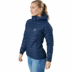 Spire Mimic Hood Women Tarn Blue Solid