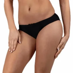 Sport Bikini Bottom Solid Black