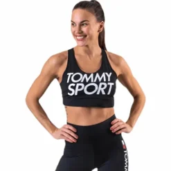 Sports Bra Logo Mid Black